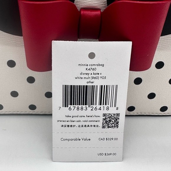 Disney X Kate Spade New York Minnie Mouse Crossbody Bag - Picture 10 of 10